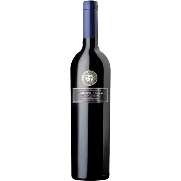 Garrafa do vinho Humberto Canale Gran Reserva Cabernet Franc
